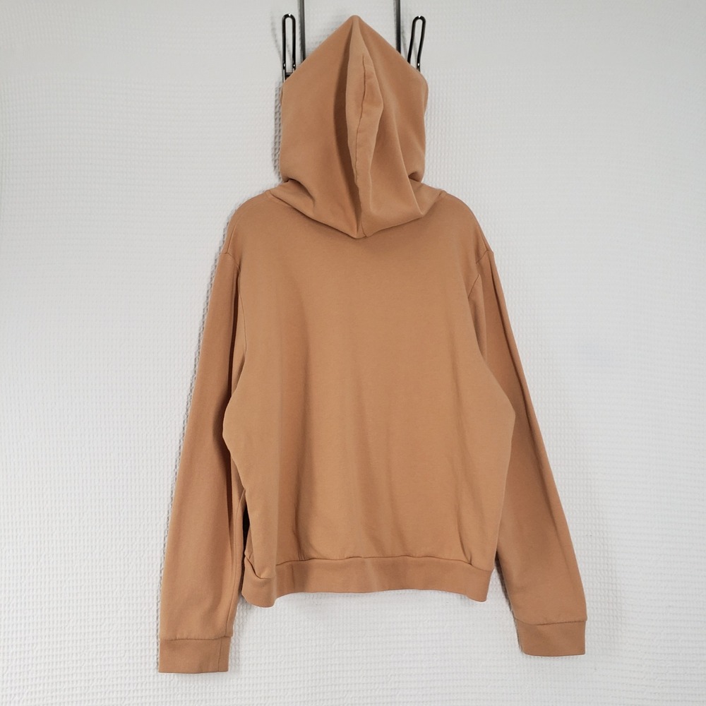 PINK Victoria's Secret Full Zip Hoodie Sweatshirt Womens XXL Brown Comfy Lounge - Picture 3 of 16